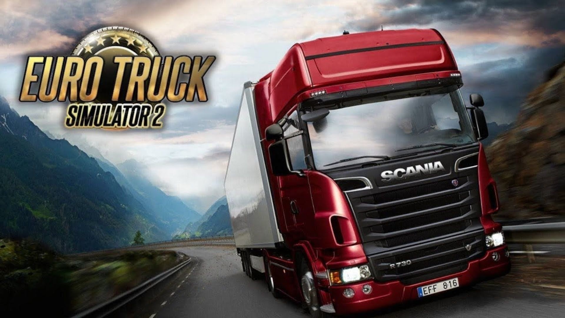 Euro Truck Simulator #2  رحلة شاحنات سواقينها يوتيوبر
